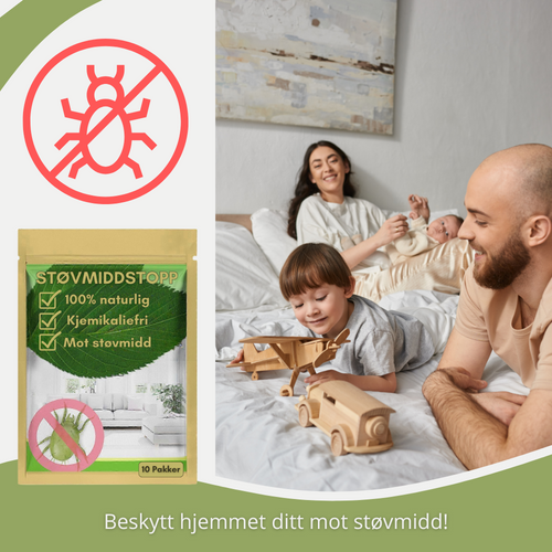 STØVMIDDSTOPP – Bli kvitt støvmidd naturlig